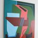 Abstract canvas "Clarity" by Bodasca