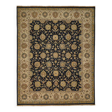 Tapis Oushak en laine noué à la main turc 244 cm x 305 cm