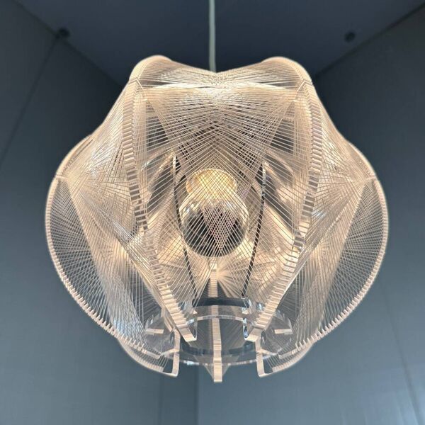 Suspension en plexiglas Paul Secon pour Sompex