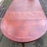 19th-century wooden extendable console table with 3 extensions.