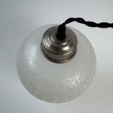 Paire d‘anciennes suspensions bombees xl vintage