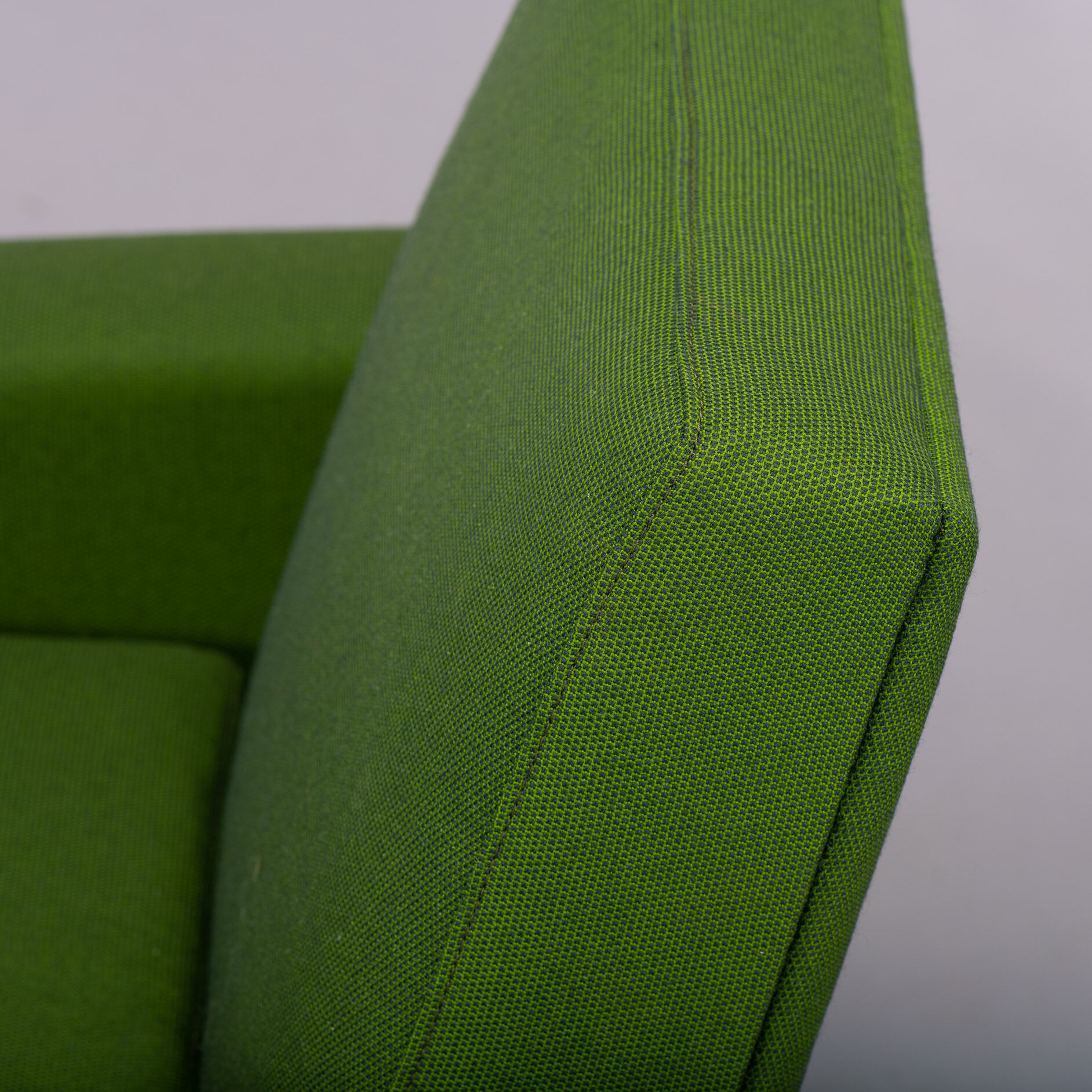 Green AP34/1T armcchair by Hans J. Wegner for A.P. Stolen, 1960s