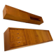 Teak wall system Sven Ellekaer Albert Hansen Denmark 1960s