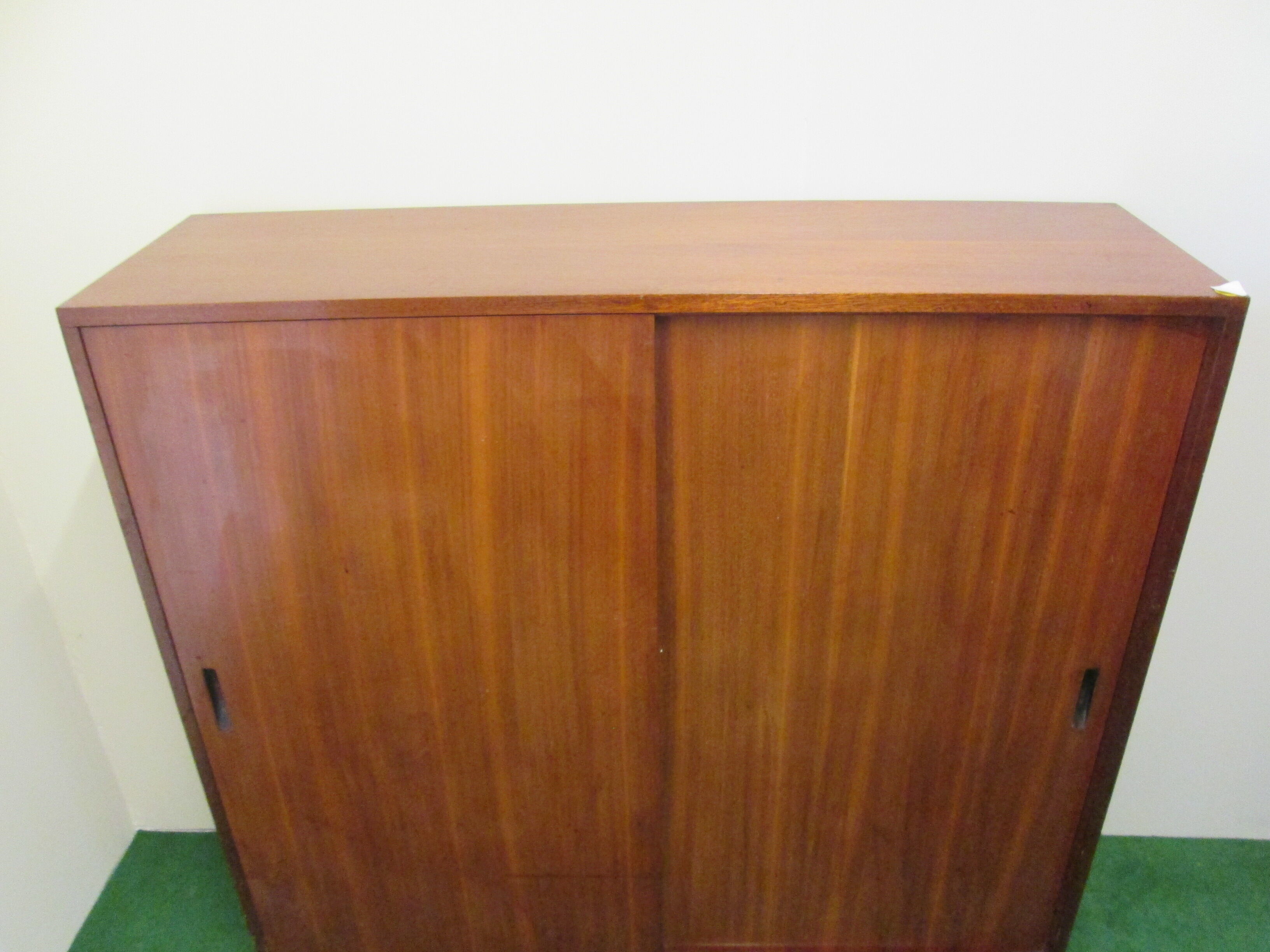 1970 mahogany binder with lockers