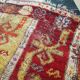 Vintage Turkish Oushak rug 57x98 cm