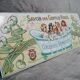 Metal advertising plate "Savon of the nice babies"