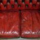 Vintage leather Chesterfield sofa