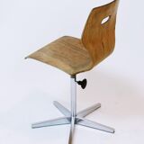 Swiss made height adjustable childrens school chair by Embru, 1960