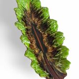 Mid-Century Majolica Centerpiece by Vallauris, Handmade, 1950s France