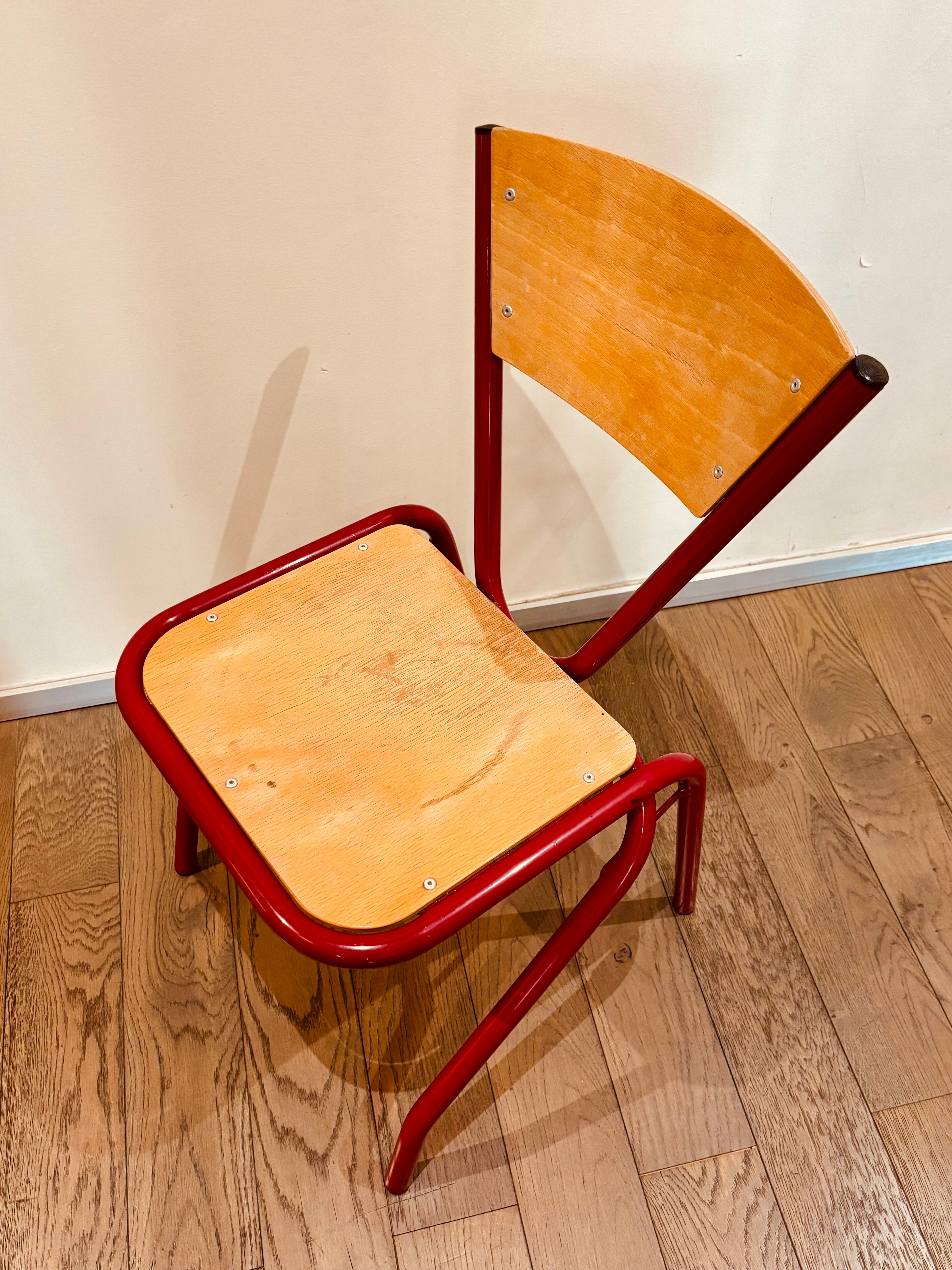 Jacques Hitier style chair vintage 70s