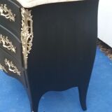 Commode style L XV black