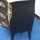 Commode style L XV black