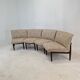 Mid-century round bench in teak Denmark 1960s