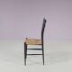 Set of 4 "Spinetto" dining chairs from Chiavari, Italy, 1950s