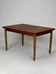 Scandinavian teak table from the 1960s.