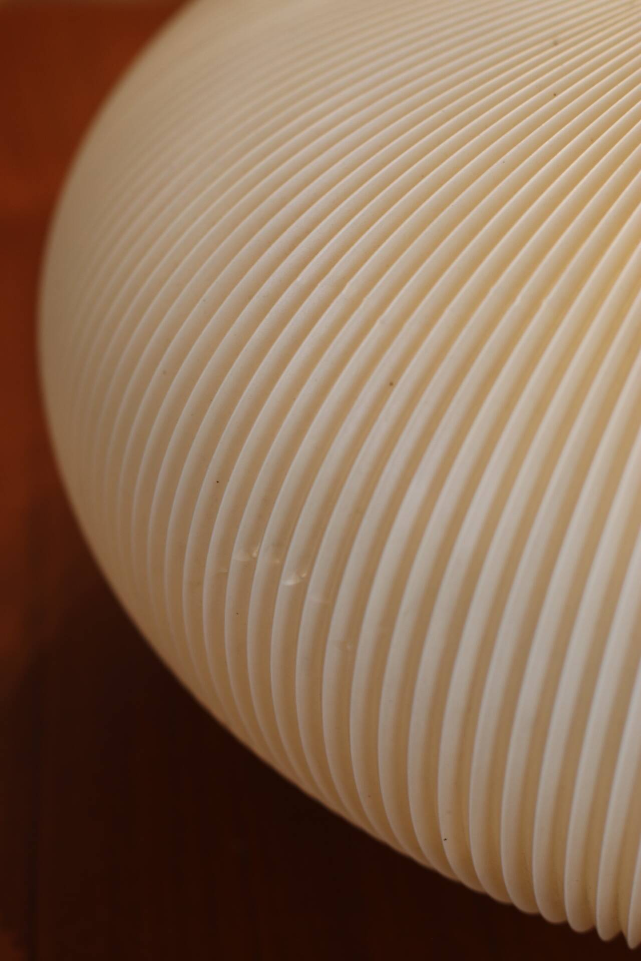 Pleated suspension in rhodoid –  rispal, france, 1950s