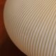 Pleated suspension in rhodoid –  rispal, france, 1950s
