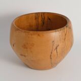 Mid-century Modern Hand-carved Wood Bowl, James Eriksson, Tasserud Sweden 1970s