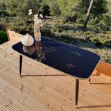 Low foot table compass vintage compass