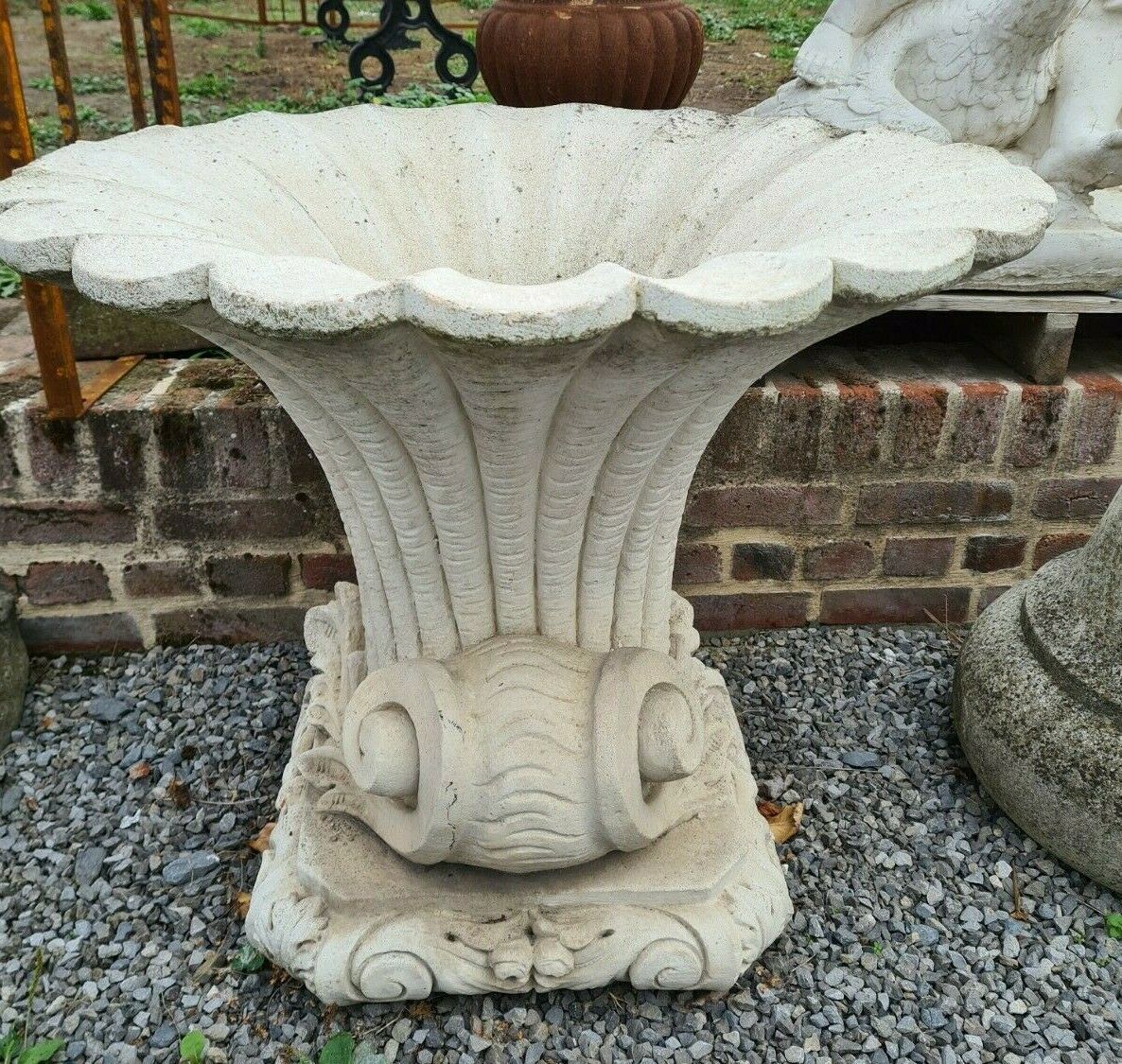 Stone medici in the shape of a cornucopia