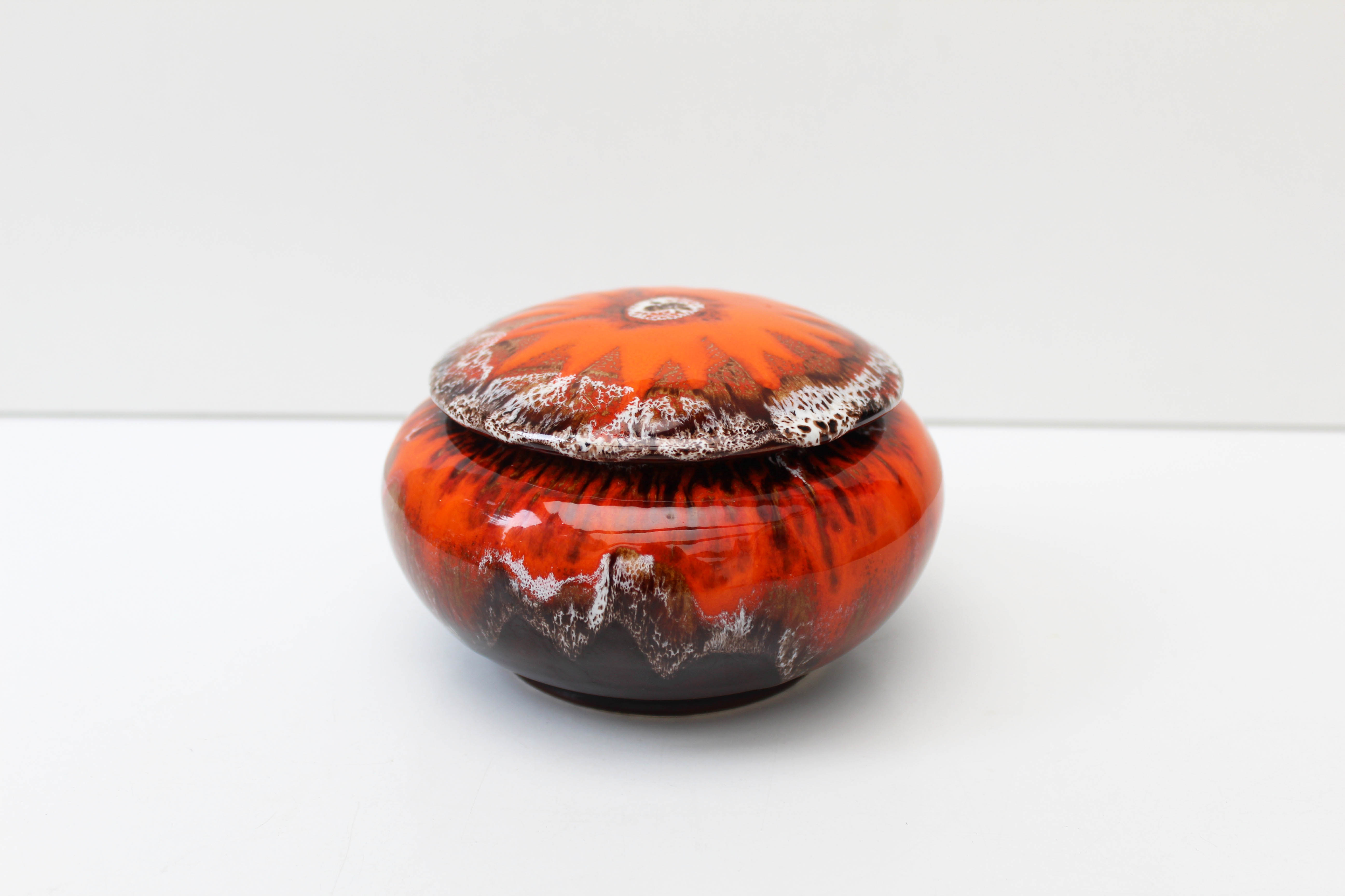 Vallauris ceramic candy box