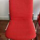 Armchairs 70s fabric and chrome