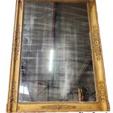 Large antique mirror