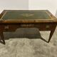 Mahogany flat desk. Louis XVI style, 20th century.
