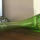 Blown glass vase