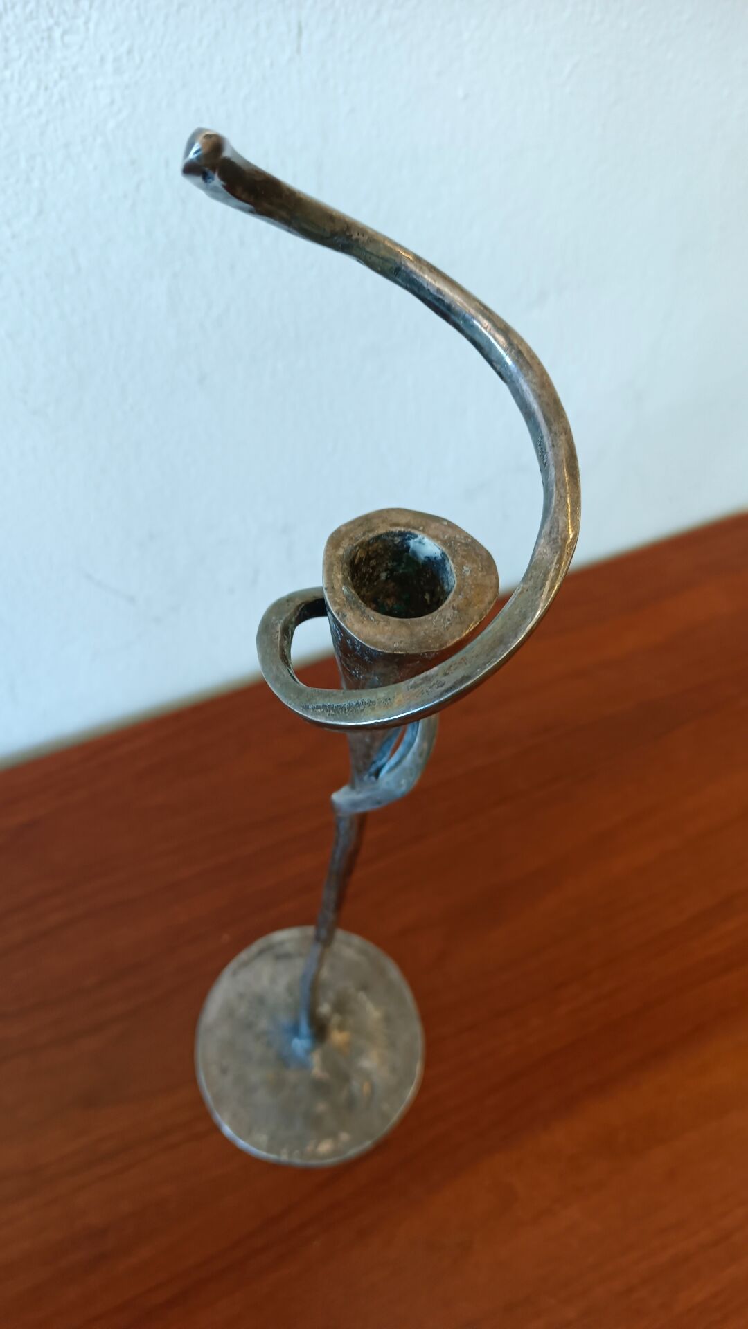 Brutalist candlestick