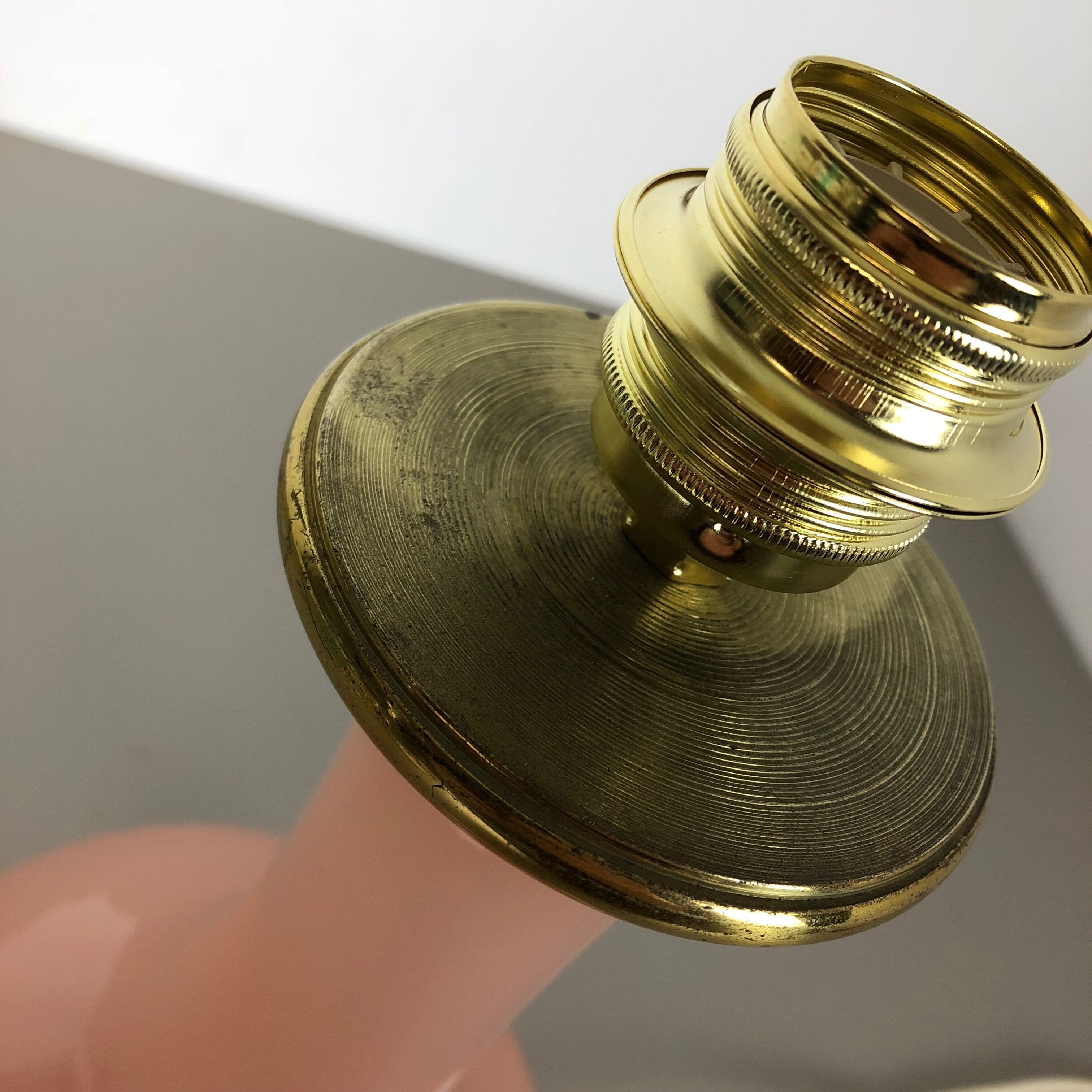 Murano glass table lamp by Cenedese Vetri