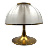 Mushroom Murano blown Glass Table Lamp, Fabbian Italy, 1970s