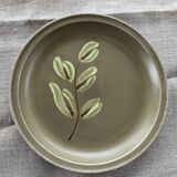 6 petites assiettes a dessert peintes a la main, Atelier du Revernay,