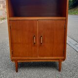 Furniture wing gilded oak 1950