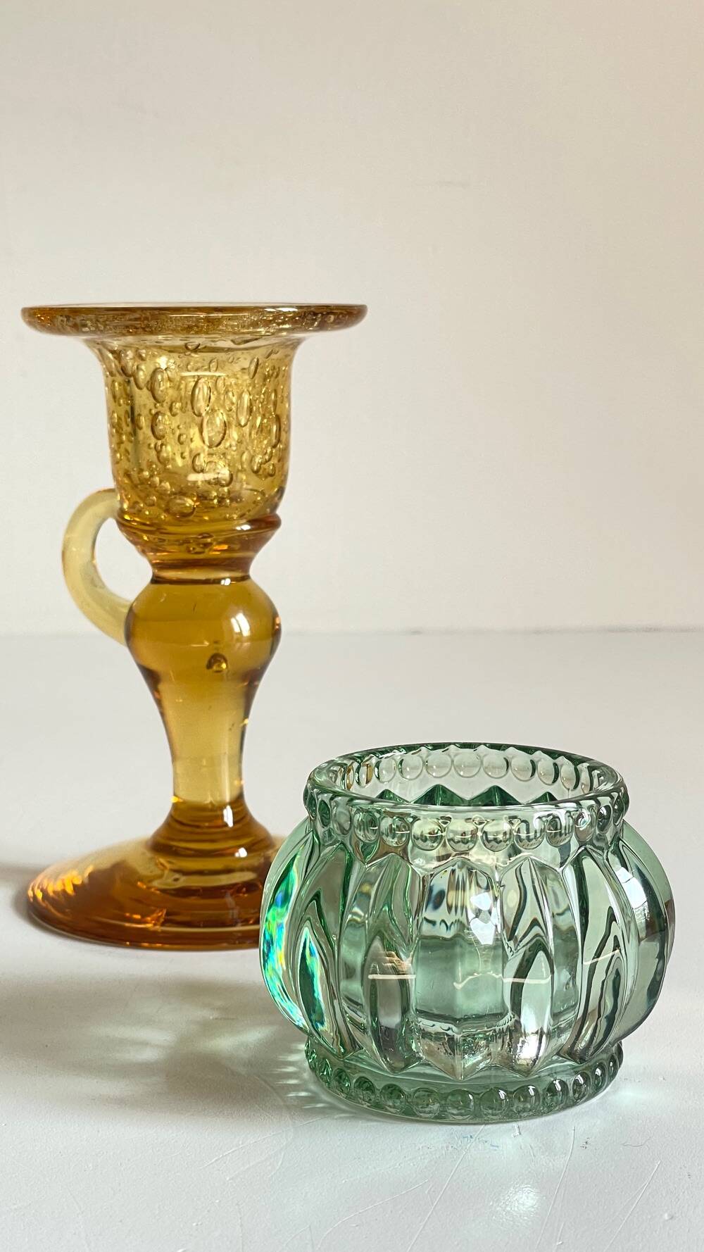 BOUGEOIRS Vintage Tinted Glass