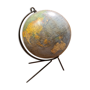 globe terrestre vintage