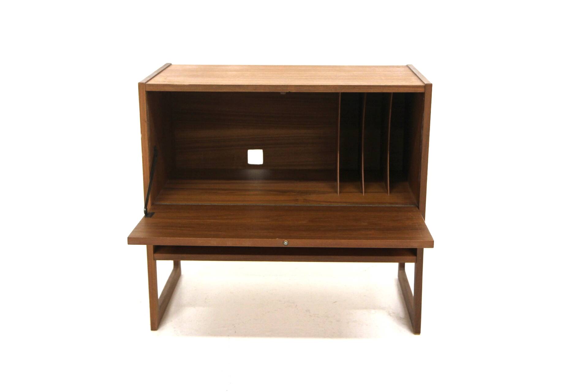 Scandinavian teak chest of drawers 'Domino' Arne Wahl-Iversen, Möbel-Ikéa, Sweden, 1960