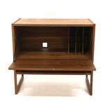 Commode scandinave en teck 'Domino" Arne Wahl-Iversen, Möbel-Ikéa, Suède, 1960