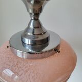 Pink Clichy glass ceiling light