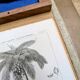 Printed in 1818, coconut tree, walnut and fennel. By Saint-Pierre.