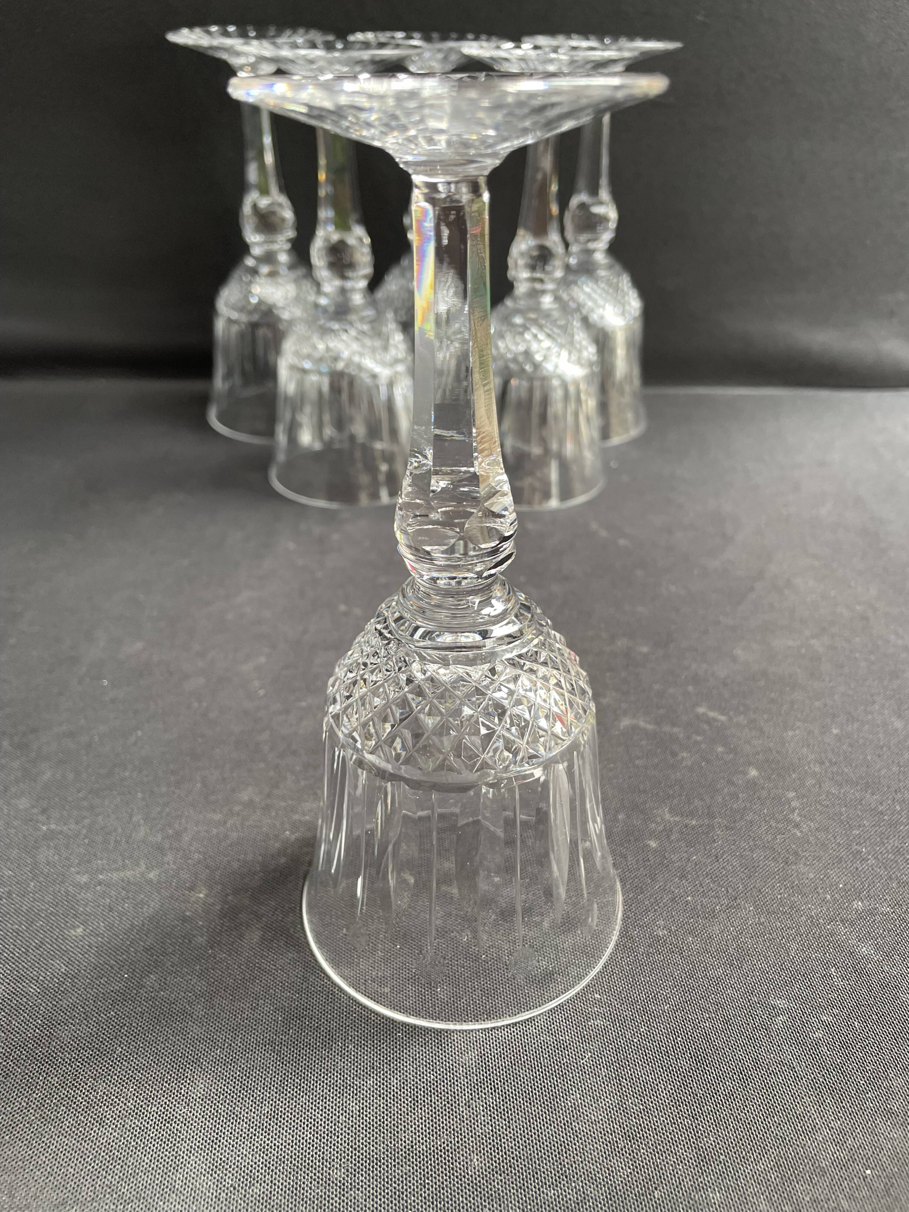 6 Liqueur glasses – Mouth-blown and hand-cut crystal