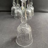 6 Liqueur glasses – Mouth-blown and hand-cut crystal