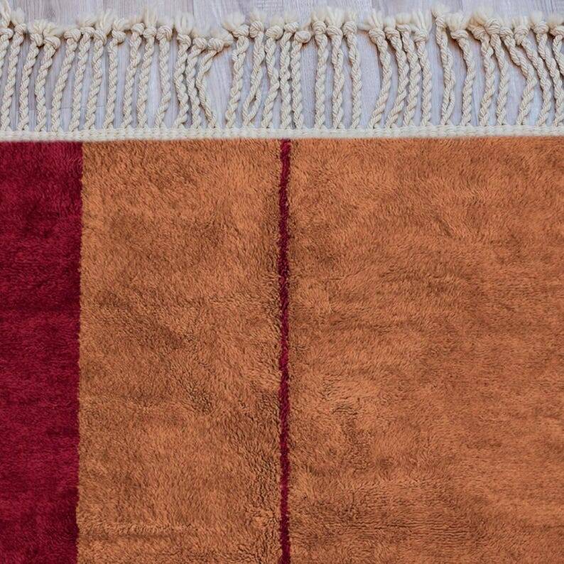 Traditional handmade Beni Ouarine rug 250cmx150cm