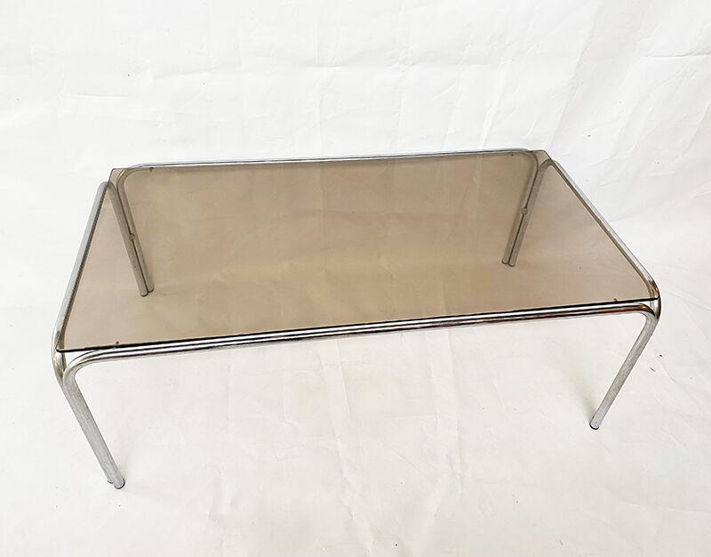 Coffee table smoked glass