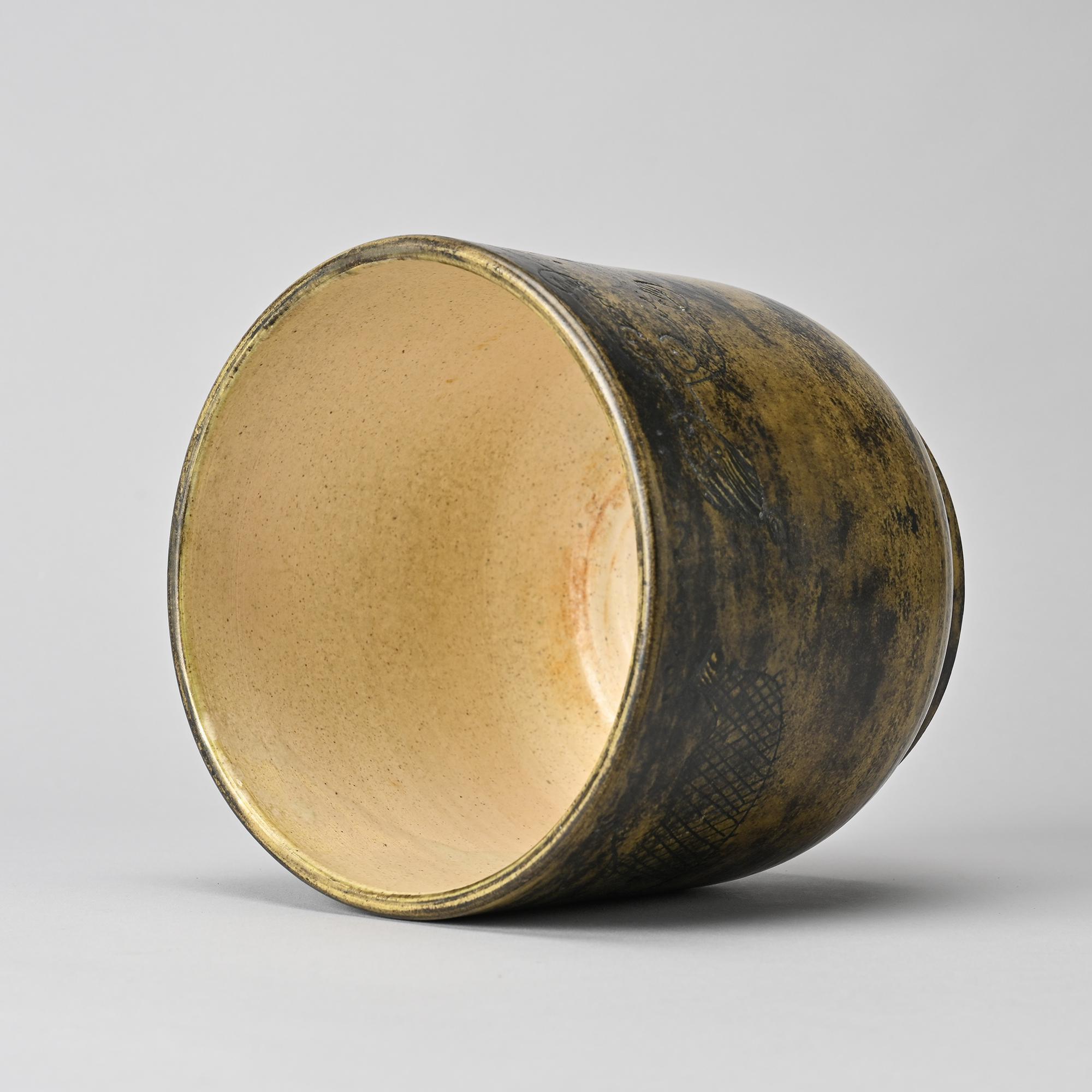 Fish and Mermaid Cache-Pot by Jacques Blin, circa 1960