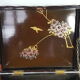 Sewing box or lacquered wood storage Japan early XX