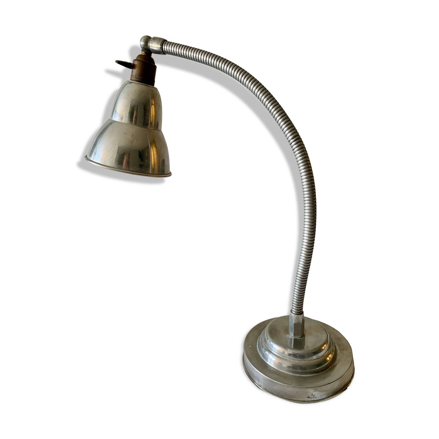 Flexible all-aluminum workshop lamp