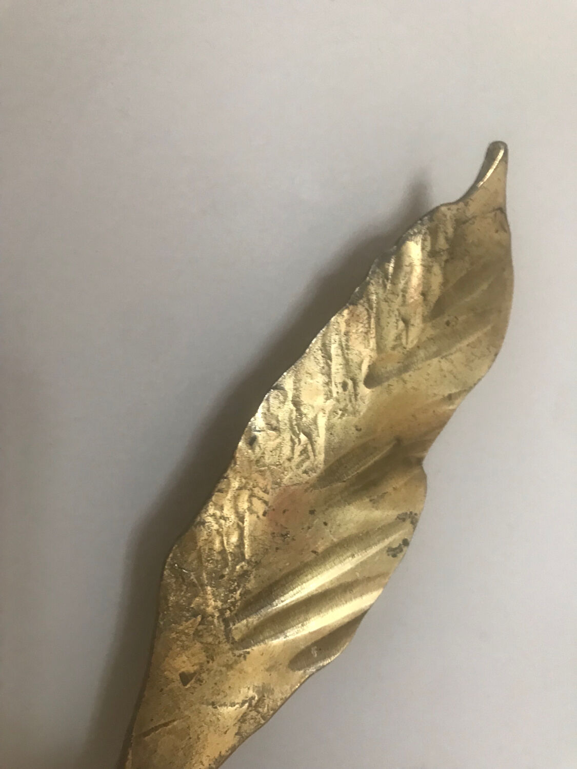 Bronze wall lamps leaves of branches