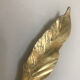 Bronze wall lamps leaves of branches