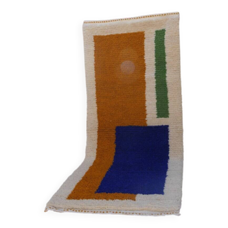 Handmade runner rug 300cm x 100cm